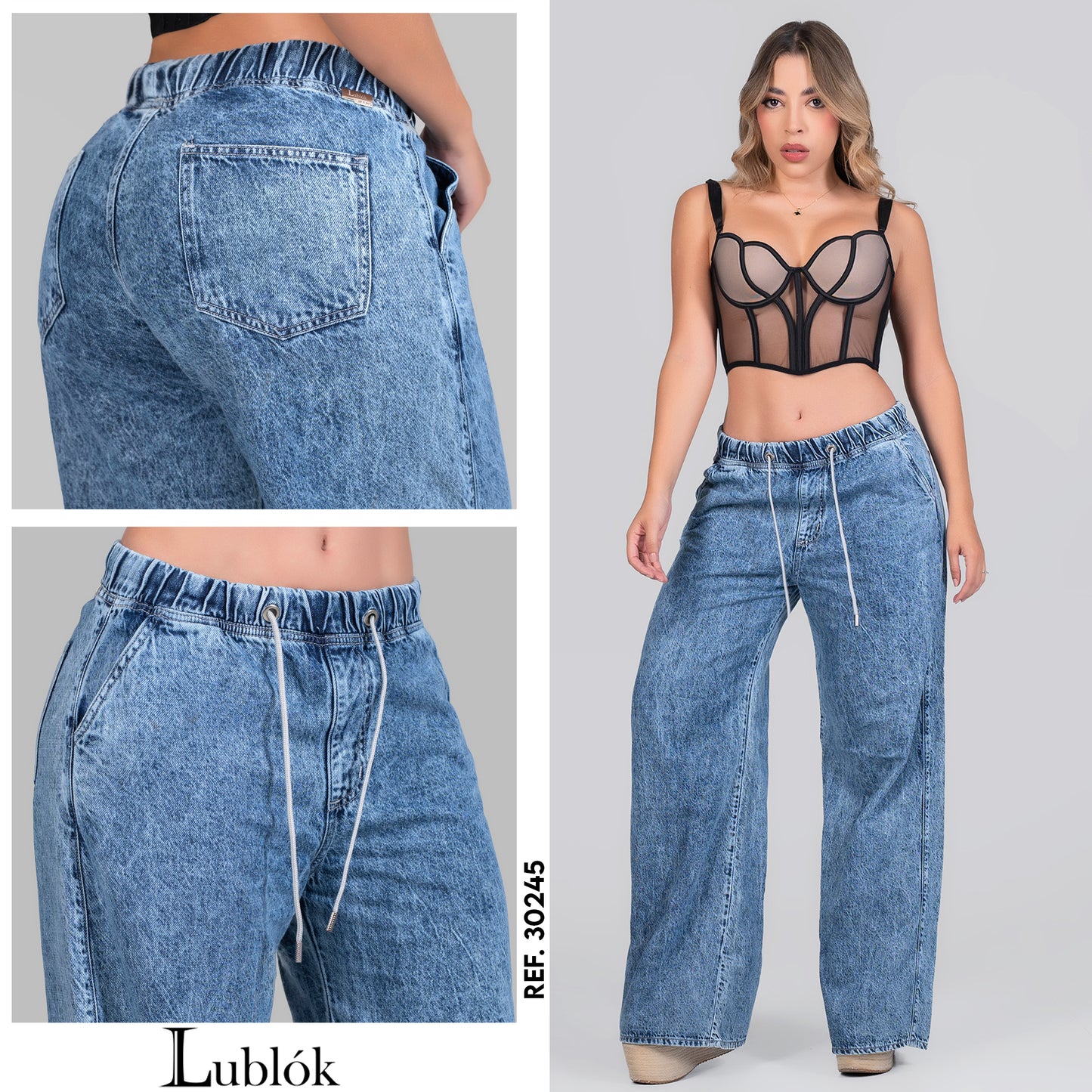 JEANS PALAZZO REF. 30245