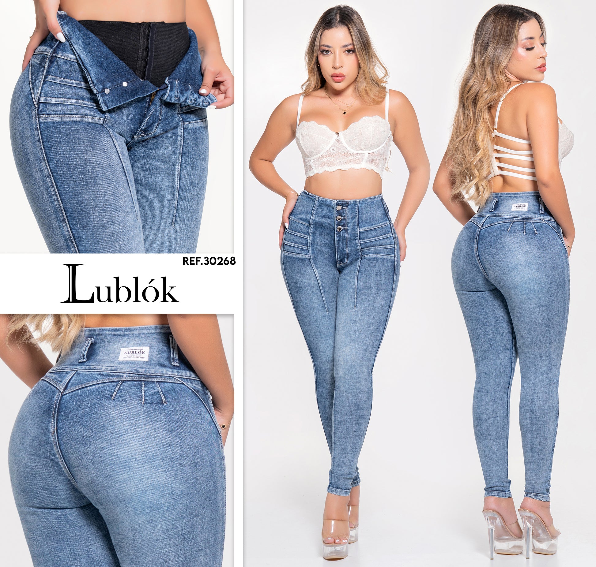 JEANS SKINNY REF. 30268 BIGOTES