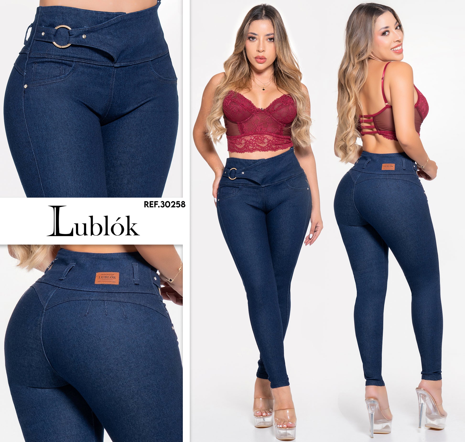 JEANS SKINNY REF. 30268 CIERRE
