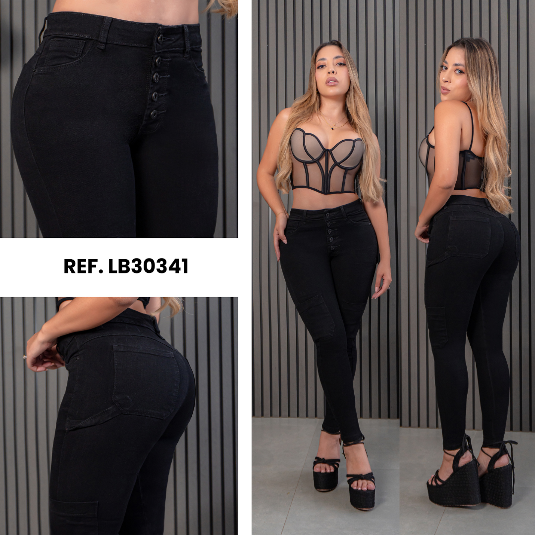 JEANS SKINNY CARGO  REF. 30341
